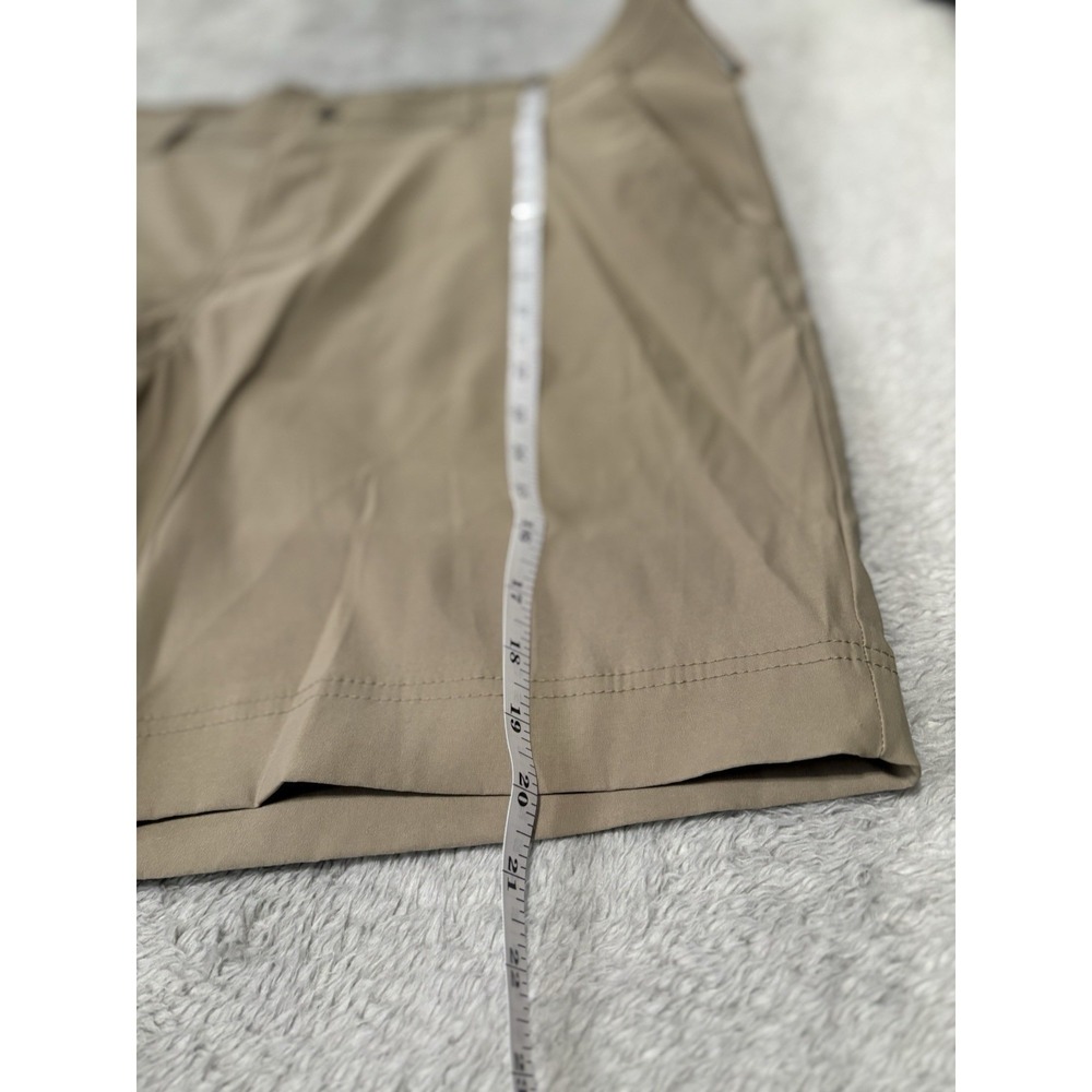 New Falls Creek Men's Golf Tan Performance Shorts Size 44 NWT Stretch - Picture 5 of 8